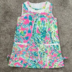 Lilly Pulitzer Pink and Blue Kids Dress